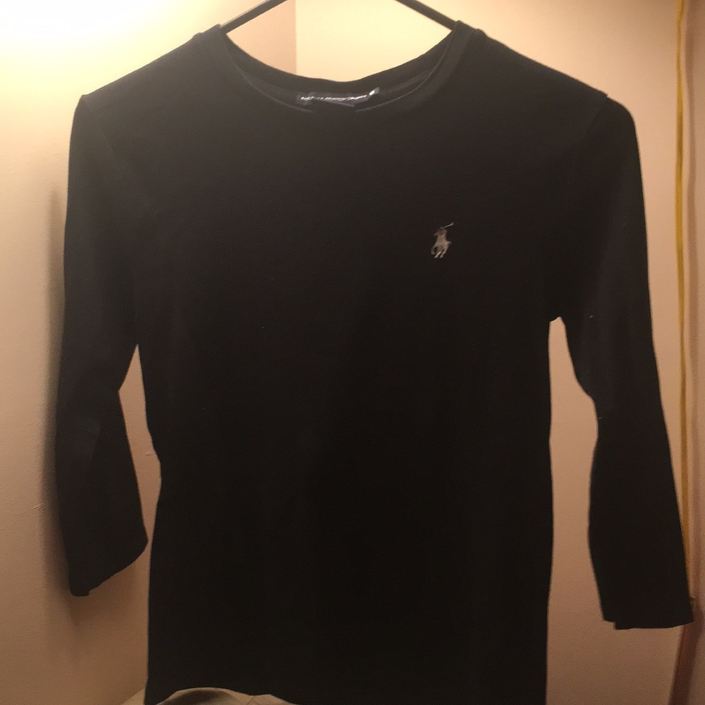 RALPH LAUREN BLACK SHIRT